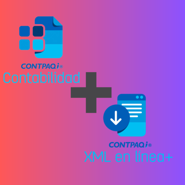 Paquete CONTPAQi Contabilidad v16 y XML en Línea+